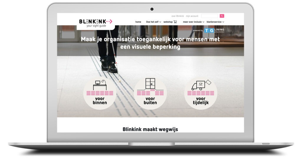 Willy Sengers - project Blinkink website