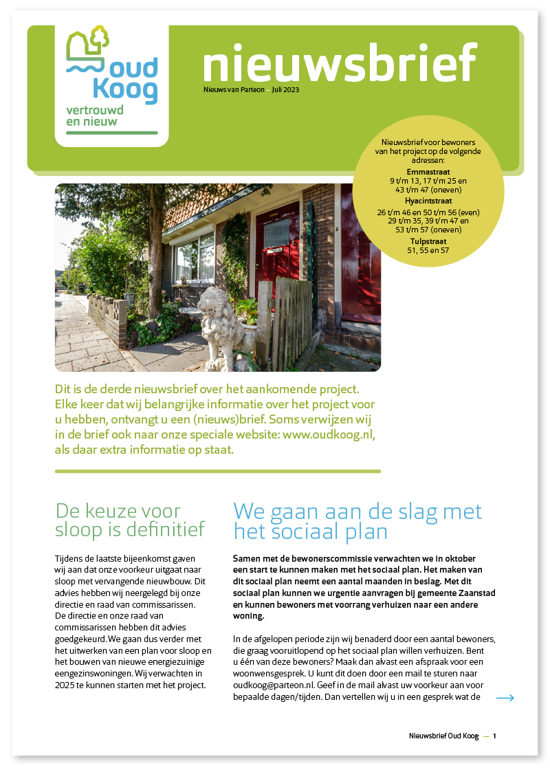 Willy Sengers - Oud Koog Canva sjabloon