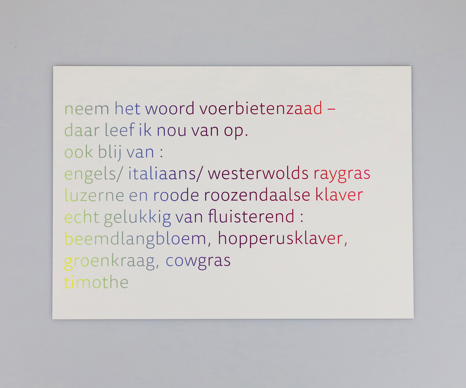 Willy Sengers - Pakhuis Dekker - ansichtkaart