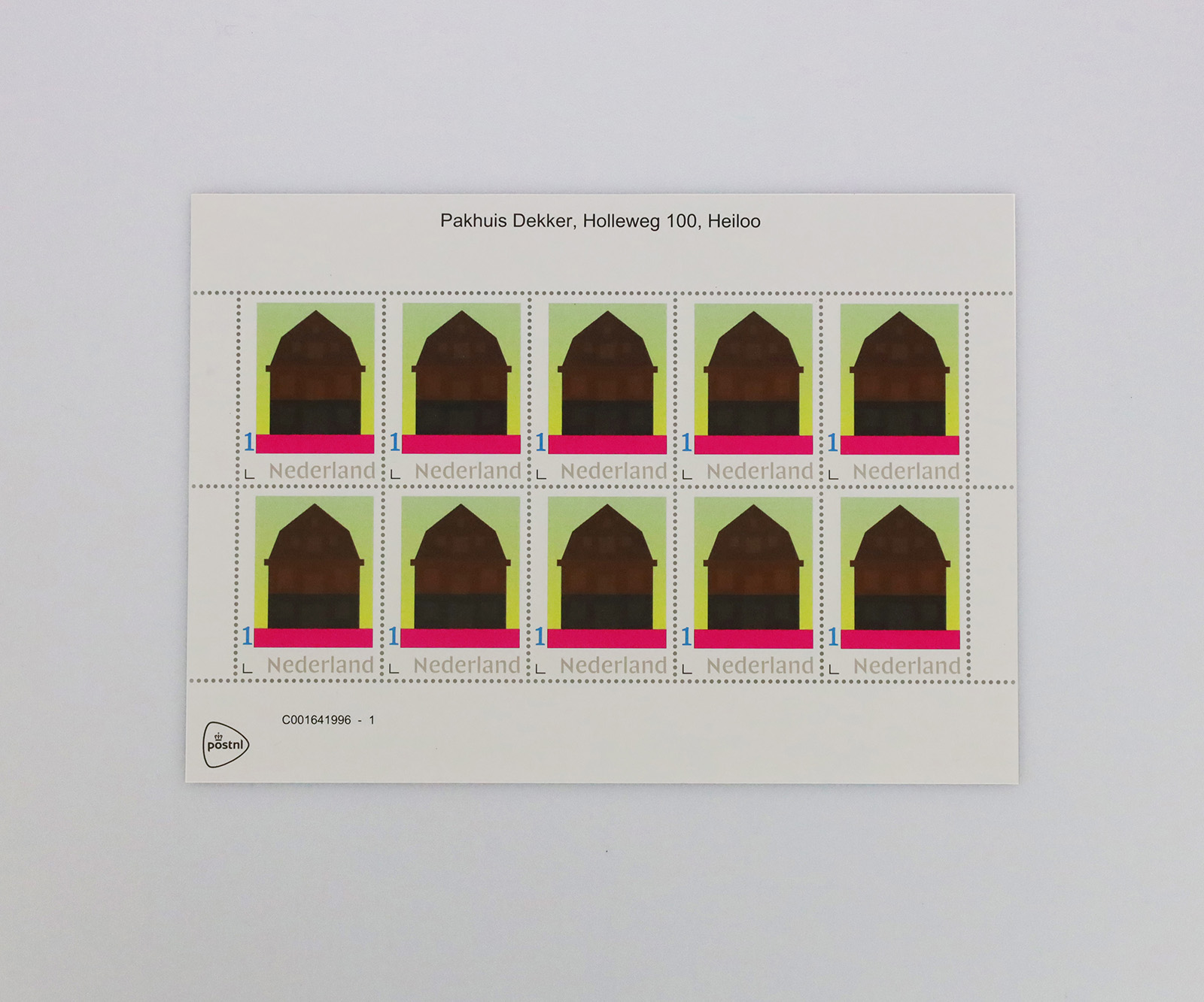 Willy Sengers - Pakhuis Dekker - postzegel