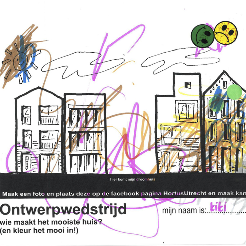 Willy Sengers - Hortus - kleurplaat